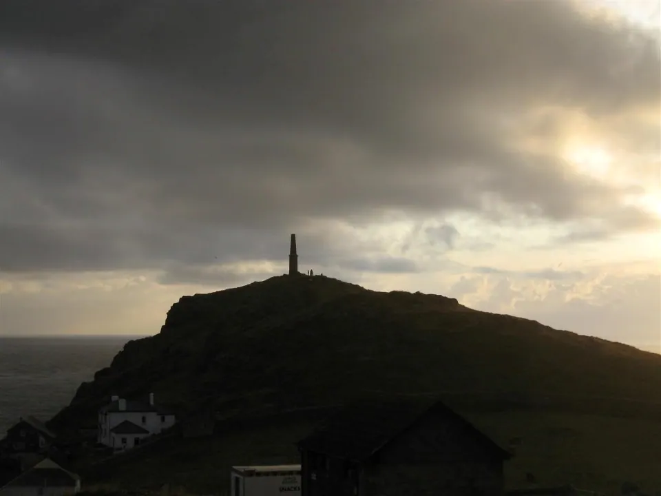 Day 4 cape cornwall silhouette 2